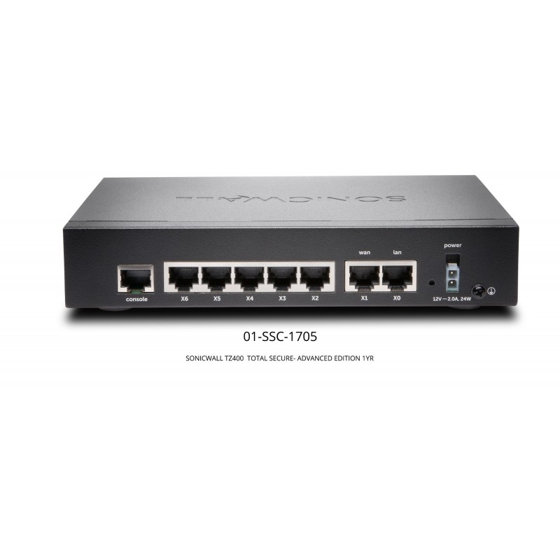 SonicWall TZ400 1YR Adv Gtwy Security Suite 01-SSC-1440-