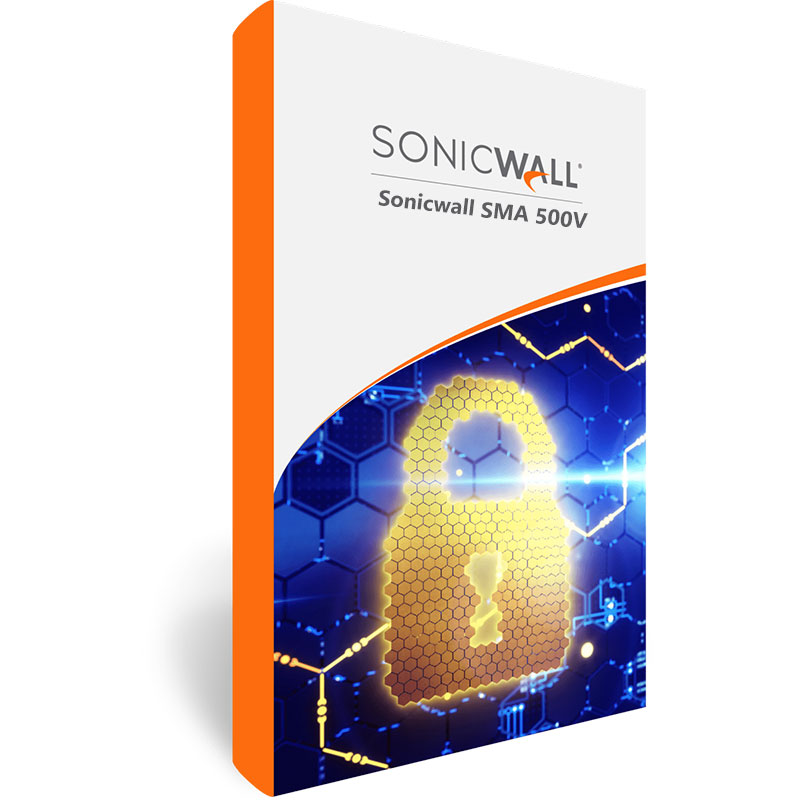 SonicWall SMA 500V Secure Upgrade Plus With 24X7 Support 101-250 Users (1 Year) Appliance