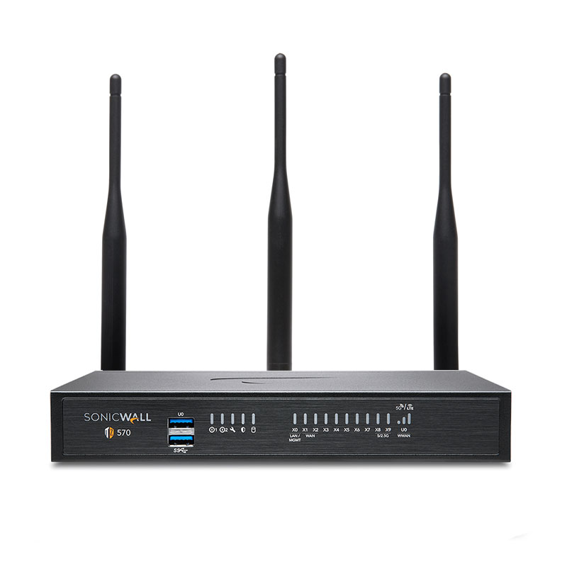 02-SSC-5860 Sonicwall TZ570 Wireless-AC With 8X5 Support (1 Year)